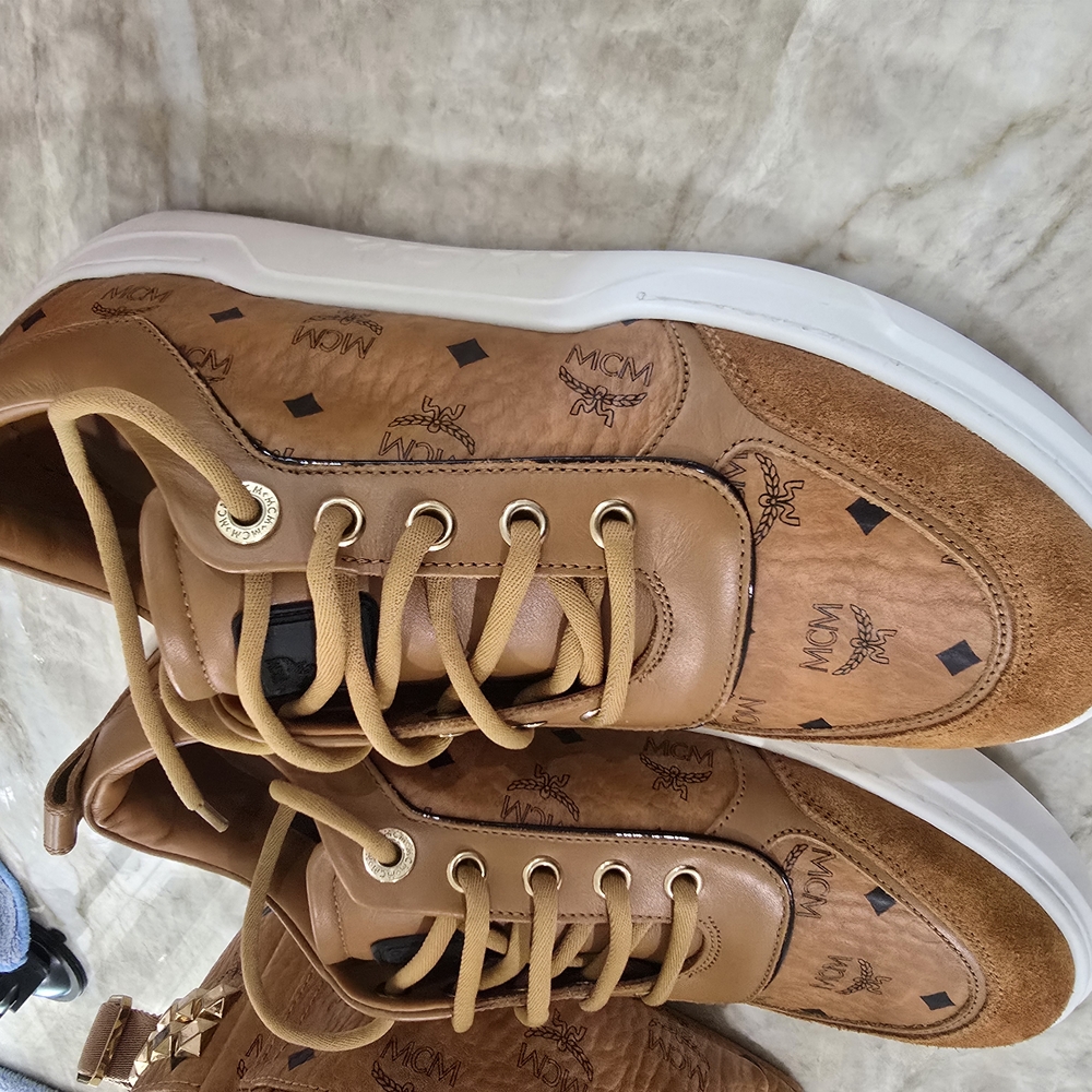 MCM Men's Brown Sneakers